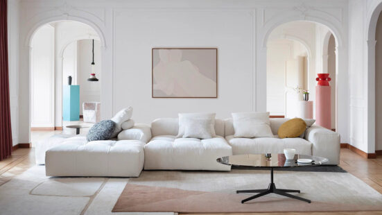 dizajn interiéru, interiérové štúdio - sedačky Saba