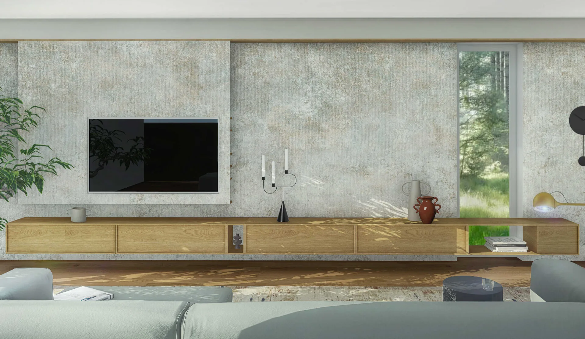 interiérový dizajn, styling obývačky | Linea Design