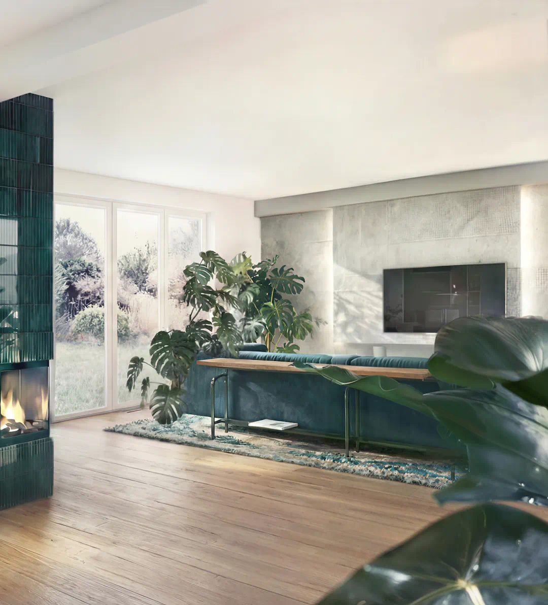 Návrh interiéru - hra svetla a textúr 2 - Linea Design