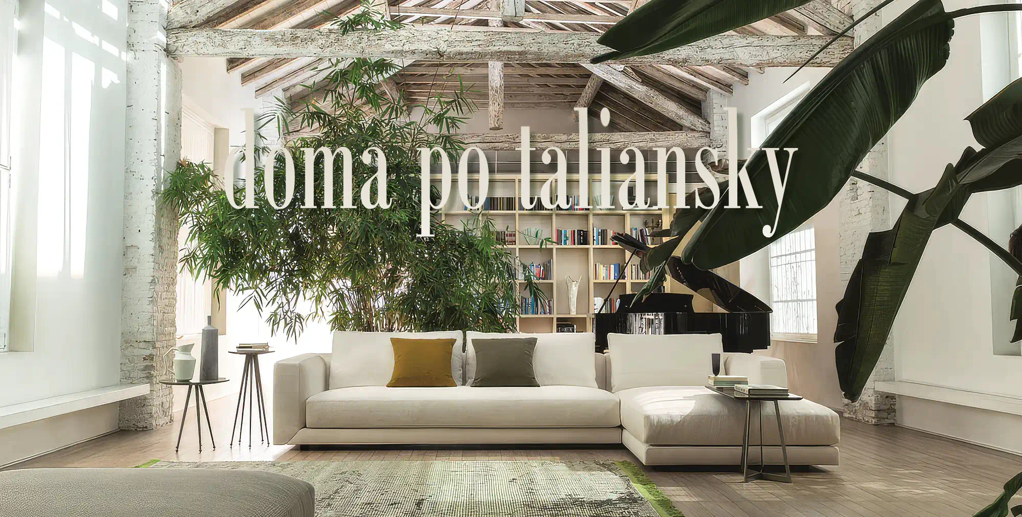 Moderná obývačka hero Image