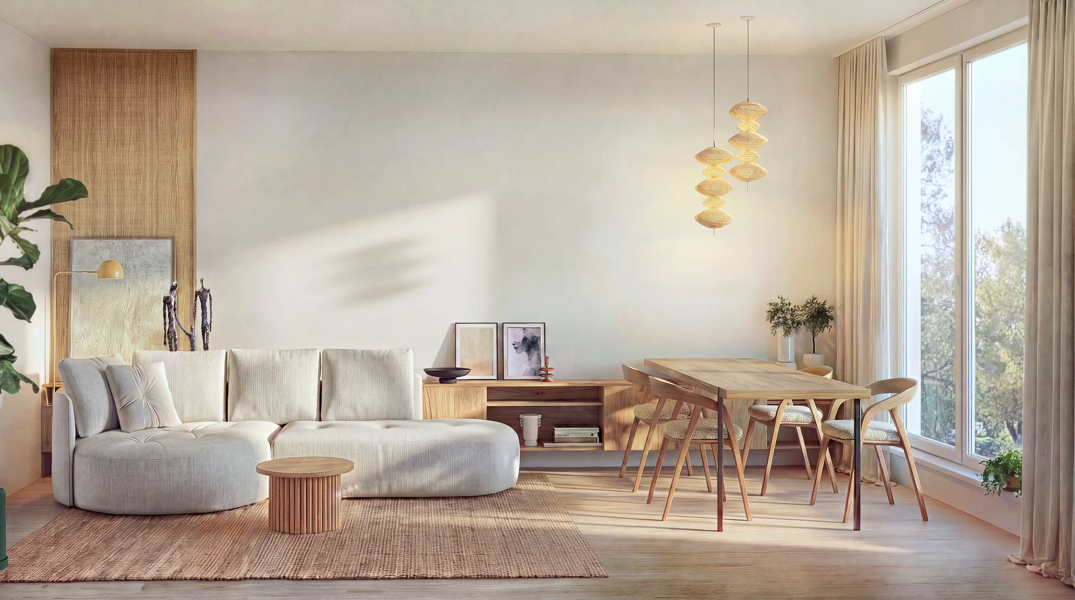 návrh interiéru bytu pre dvoch, Praha , interiérový dizajnér Linea Design