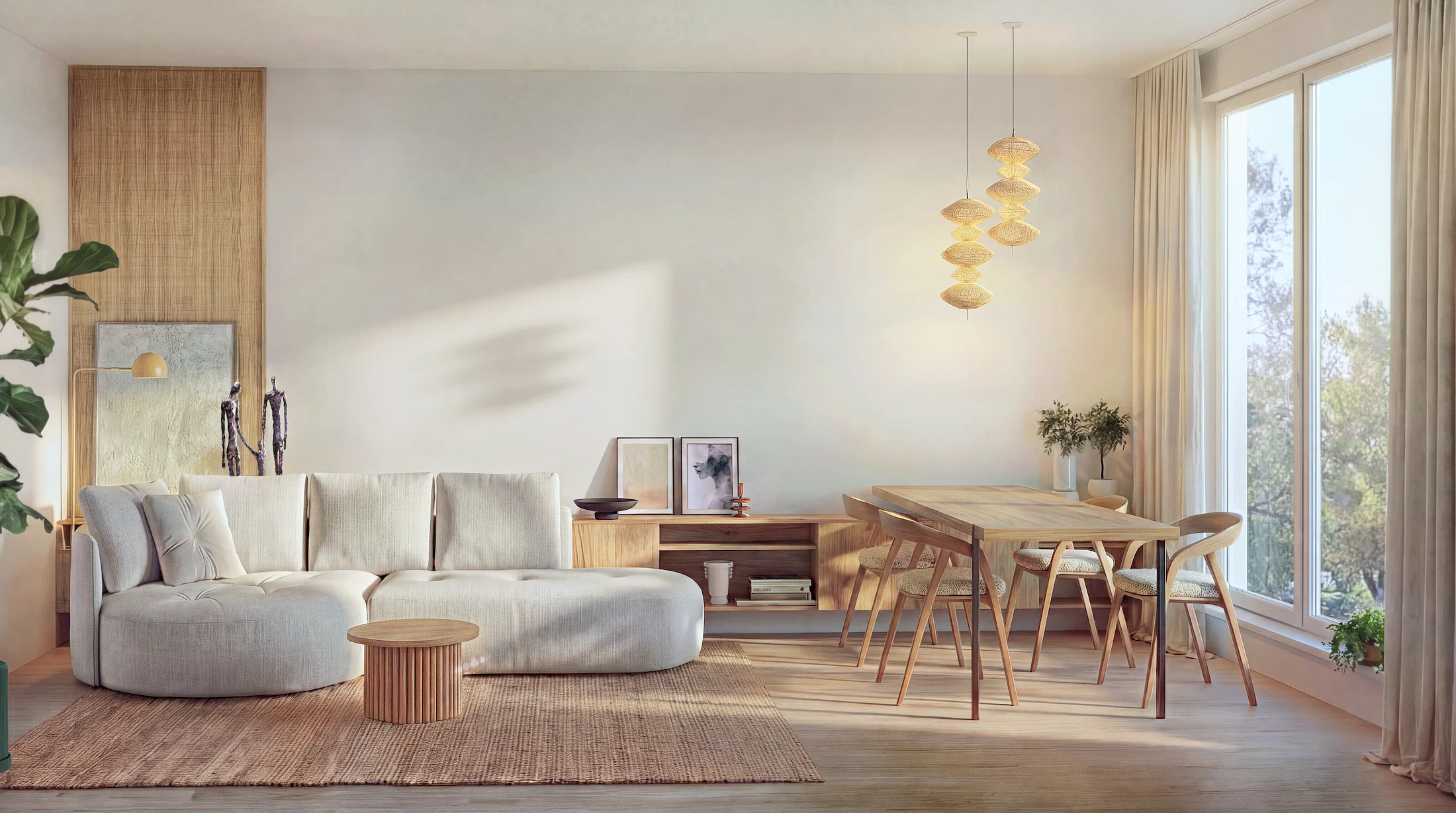 návrh interiéru bytu pre dvoch, Praha , interiérový dizajnér Linea Design